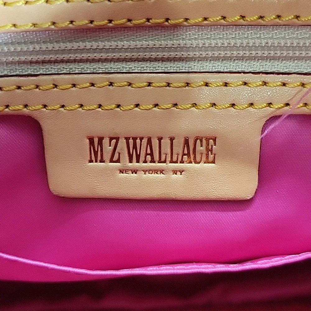 MZ Wallace Paige Black Nylon Crossbody Shoulder Bag